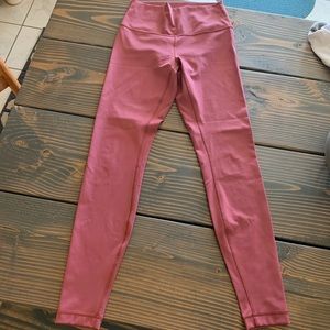 🍋NEW HIGH RISE 7/8 WUNDER UNDER SO MERLOT🍋